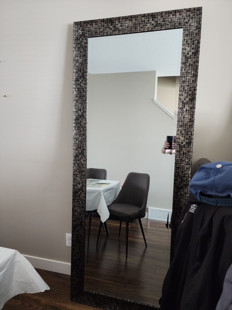 Full Length Mosaic Framed Mirror - photo 4