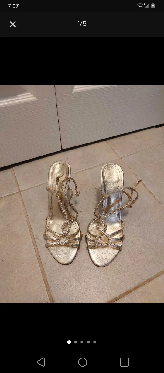Aldo Gold Heels thumbnail