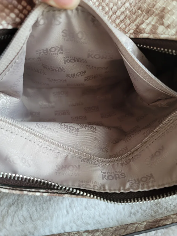 Michael Kors Snakeskin Crossbody Bag Pursw image indicator(9)