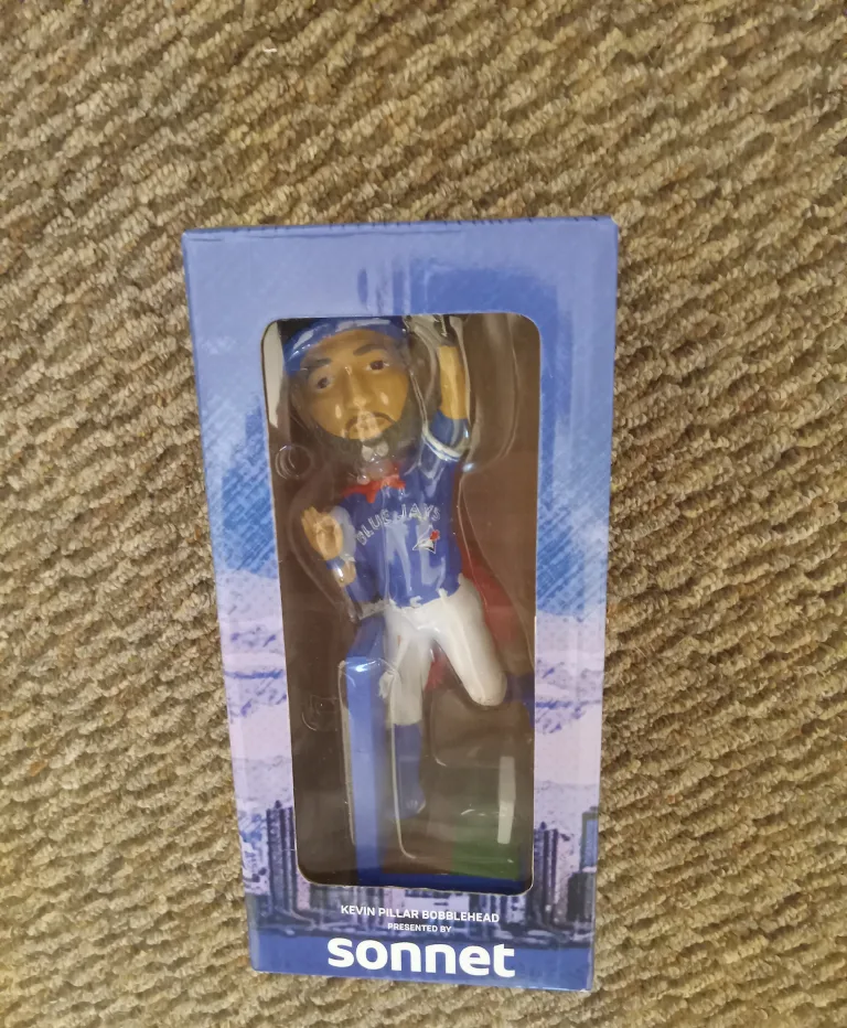 Kevin Pillar Blue Jays Bobblehead by Sonnet thumbnail
