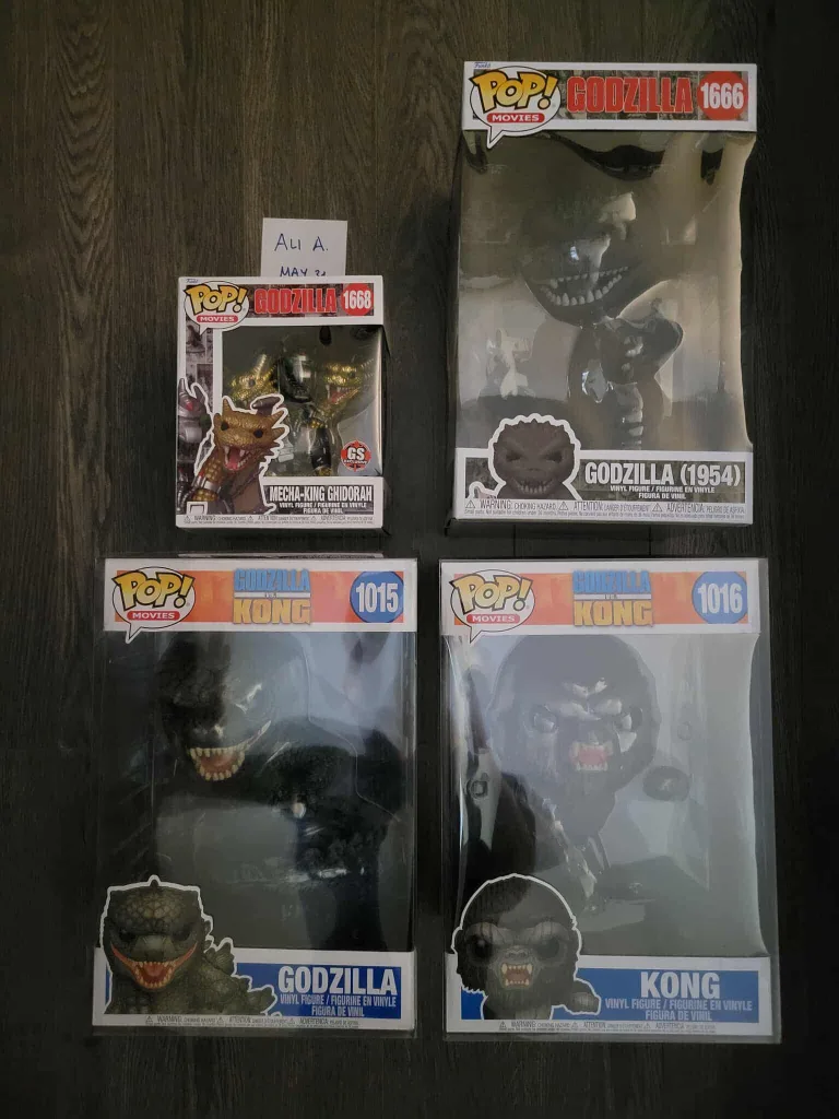 Funko Pop! Godzilla & Kong Figures thumbnail