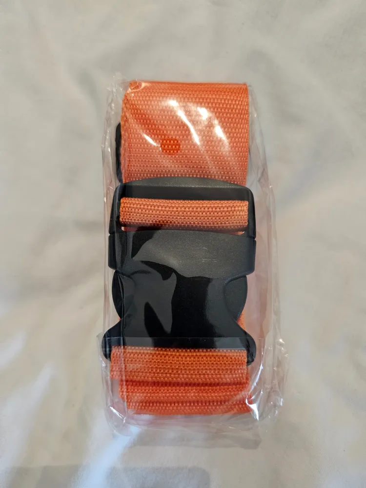 Orange Luggage Strap - New thumbnail