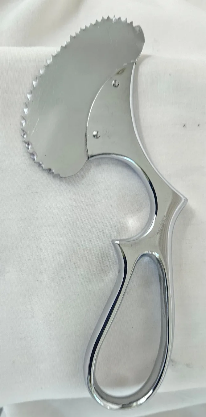 Vintage Lawton Germany Medical Elbow Bone Saw 6" Stainless Steel thumbnail