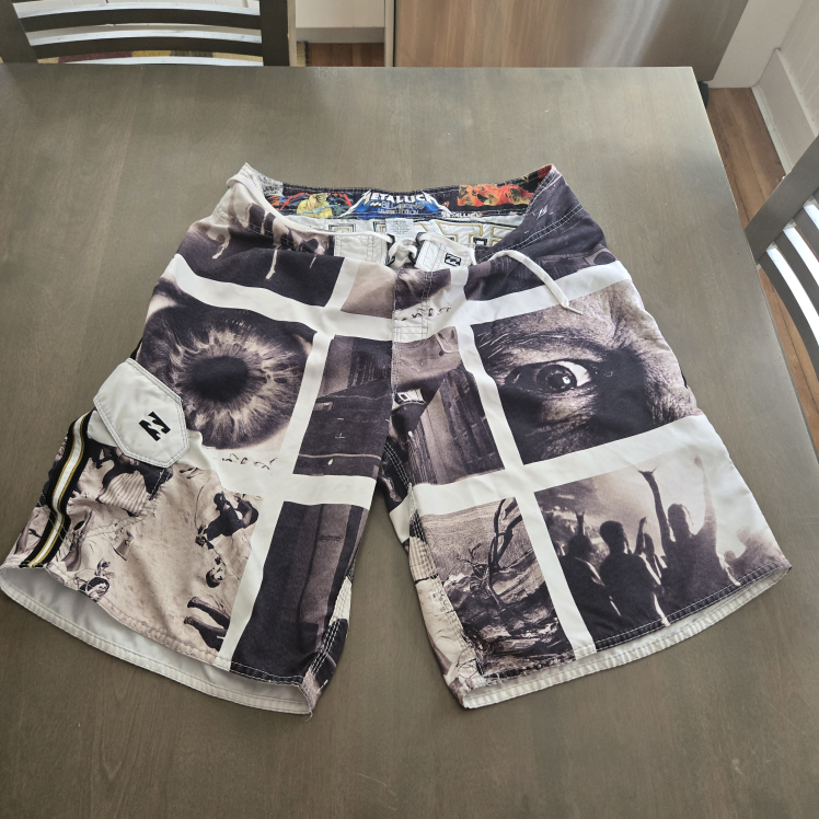 Billabong Metallica Board Shorts - Size 36 - photo 2