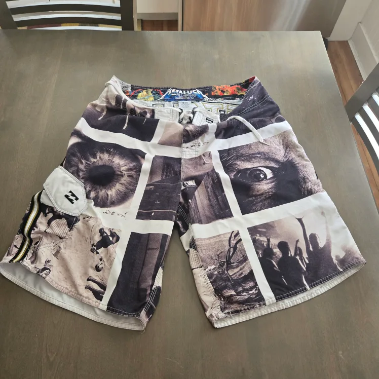 Billabong Metallica Board Shorts - Size 36 image indicator(2)