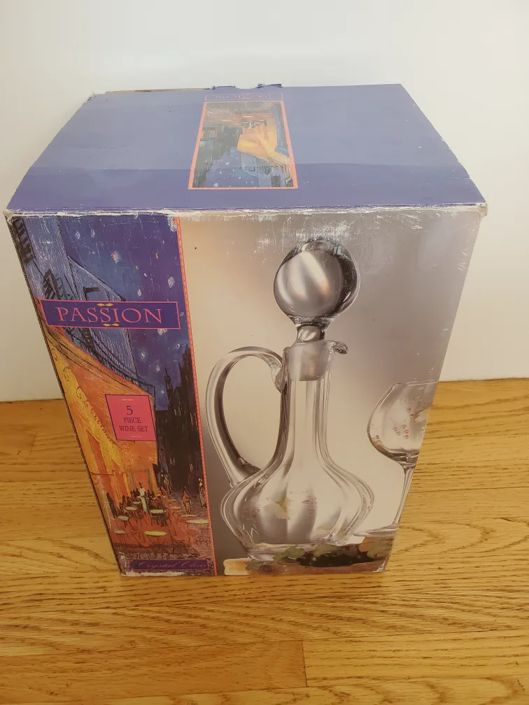 Passion 5-Piece Wine Set w/ Decanter thumbnail