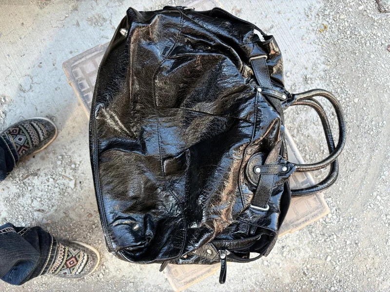 Tignanello Black Leather Handbag thumbnail