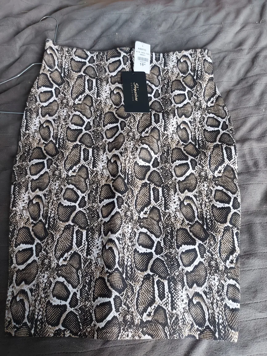 leopard Print Skirt thumbnail