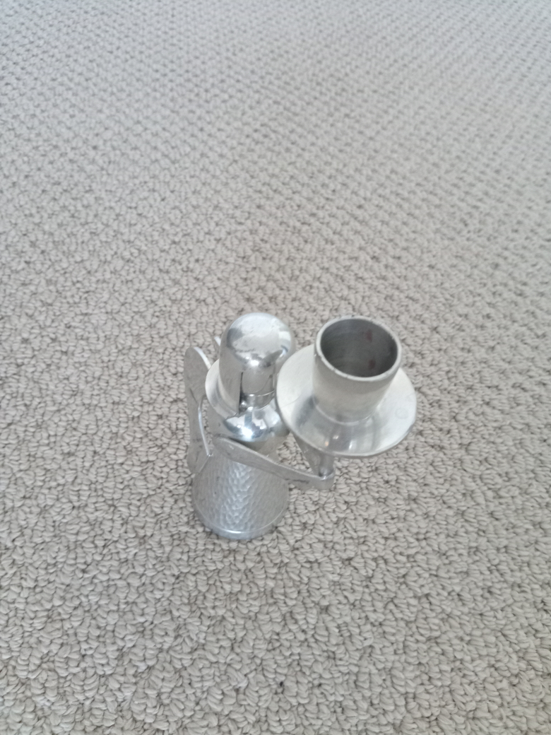 Vintage Banka Tin Angel Candle Holder 🇨🇦 - photo 3