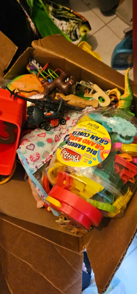 Box of Toys - Play-Doh, Dinosaurs & More! thumbnail