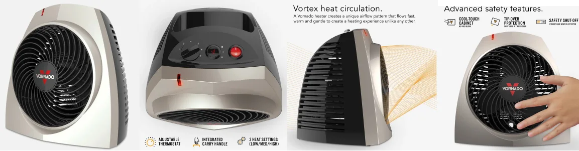 Vornado Vortex Heater with Adjustable Thermostat thumbnail