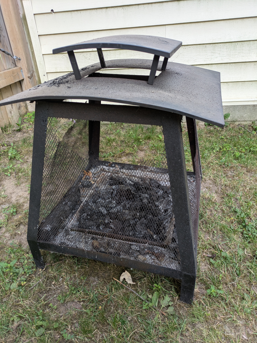 Used Metal Fire Pit - photo 3