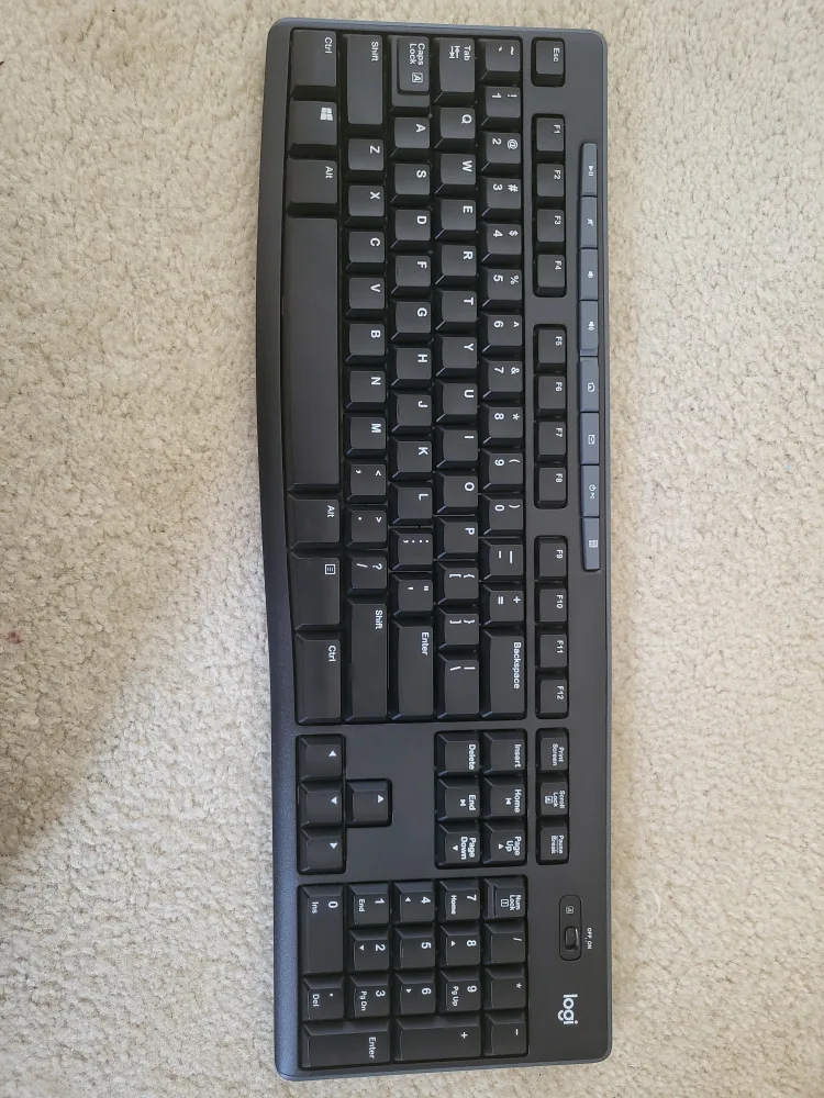 Logitech K235 Wireless Keyboard - Grey thumbnail
