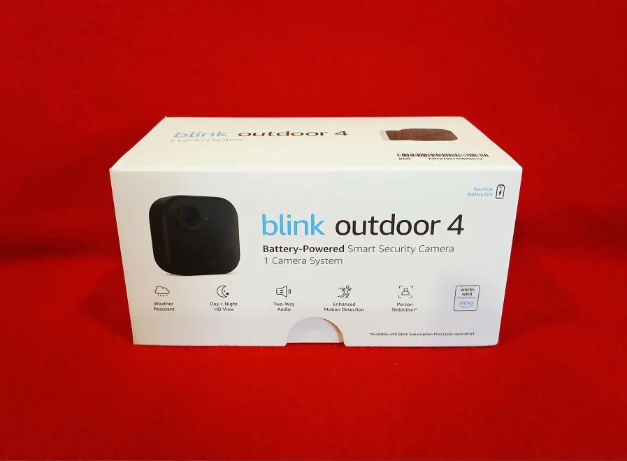 Blink Outdoor 4 Security Camera - NEW! thumbnail