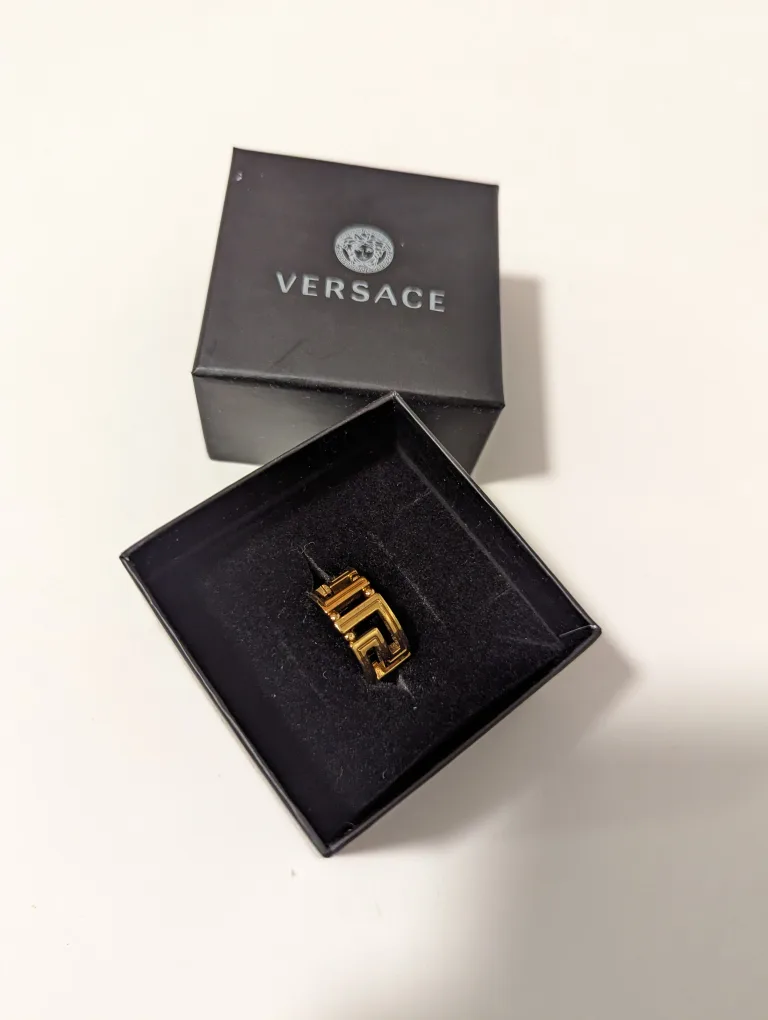 Versace Gold Greca Ring image indicator(2)