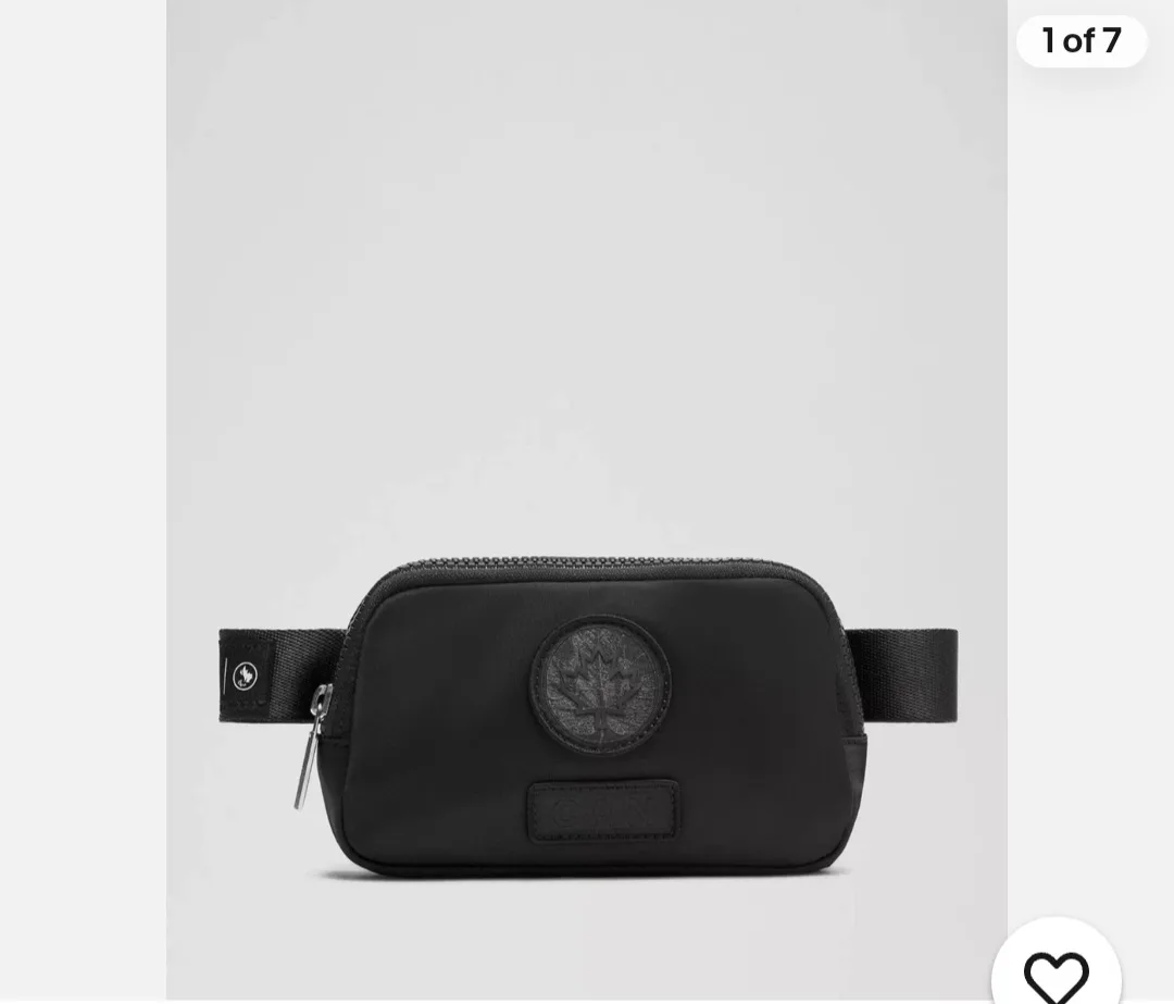 Brand New Team Canada Everywhere Mini Belt Bag Black image indicator(4)