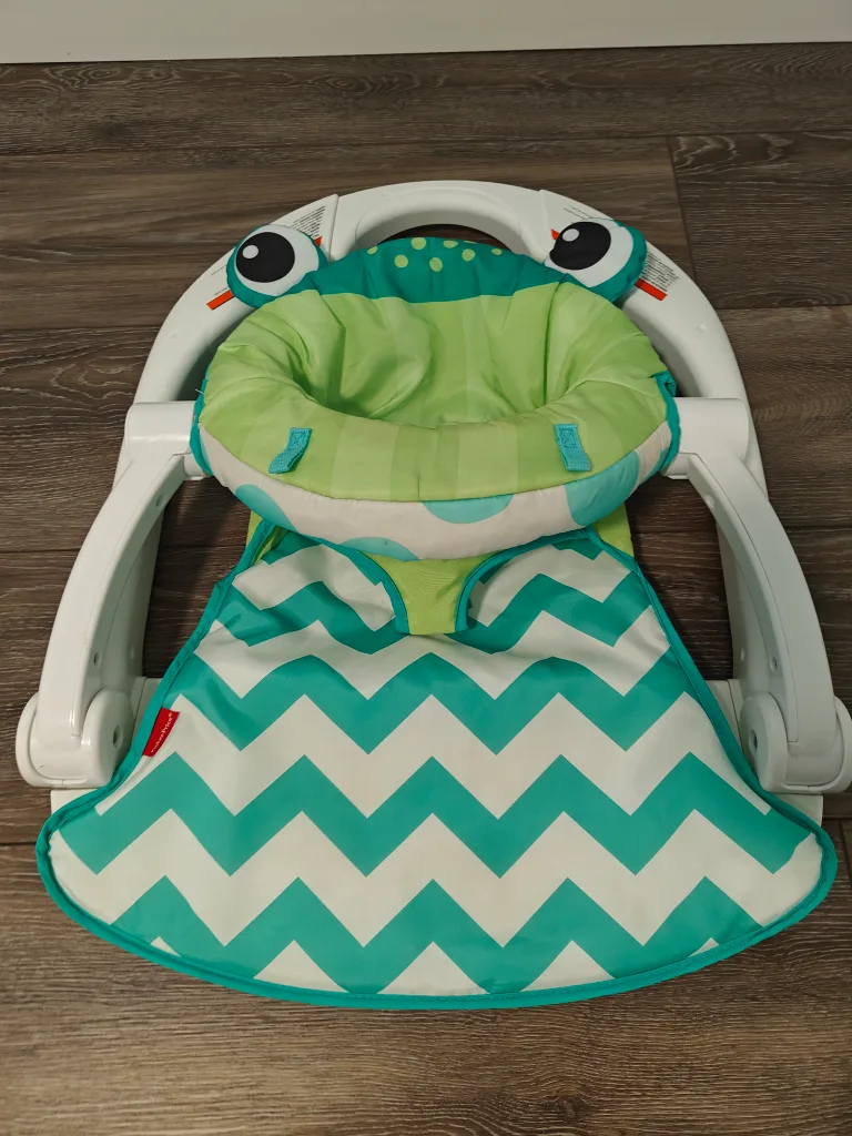 Fisher-Price Sit-Me-Up Floor Seat - Frog thumbnail