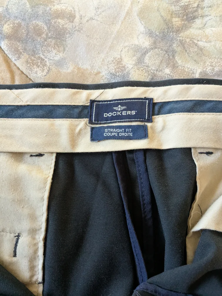 Dockers Straight Fit Pants - Black #cleanout image indicator(2)