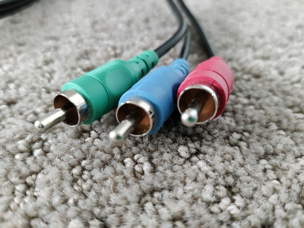 RCA Component HD RGB Video Cable - Red Blue Green - 5 Feet - photo 4