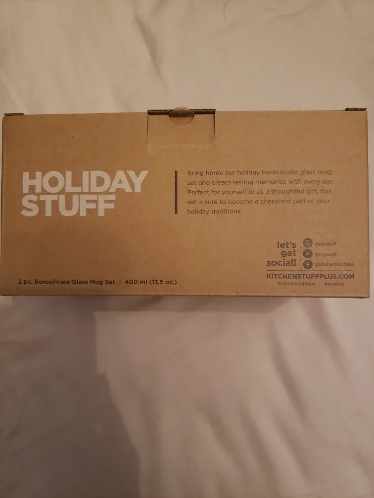 Holiday Stuff Snowflake Mug Set - New in Box! 🇨🇦 image indicator(4)