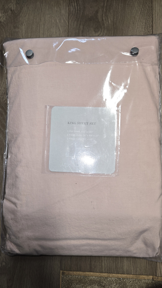 INUP Home King Sheet Set - New in Package - photo 3