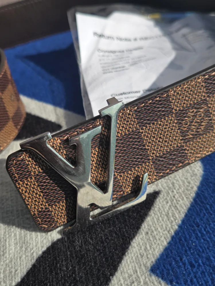 Louis Vuitton Damier Belt Size 85/34 thumbnail