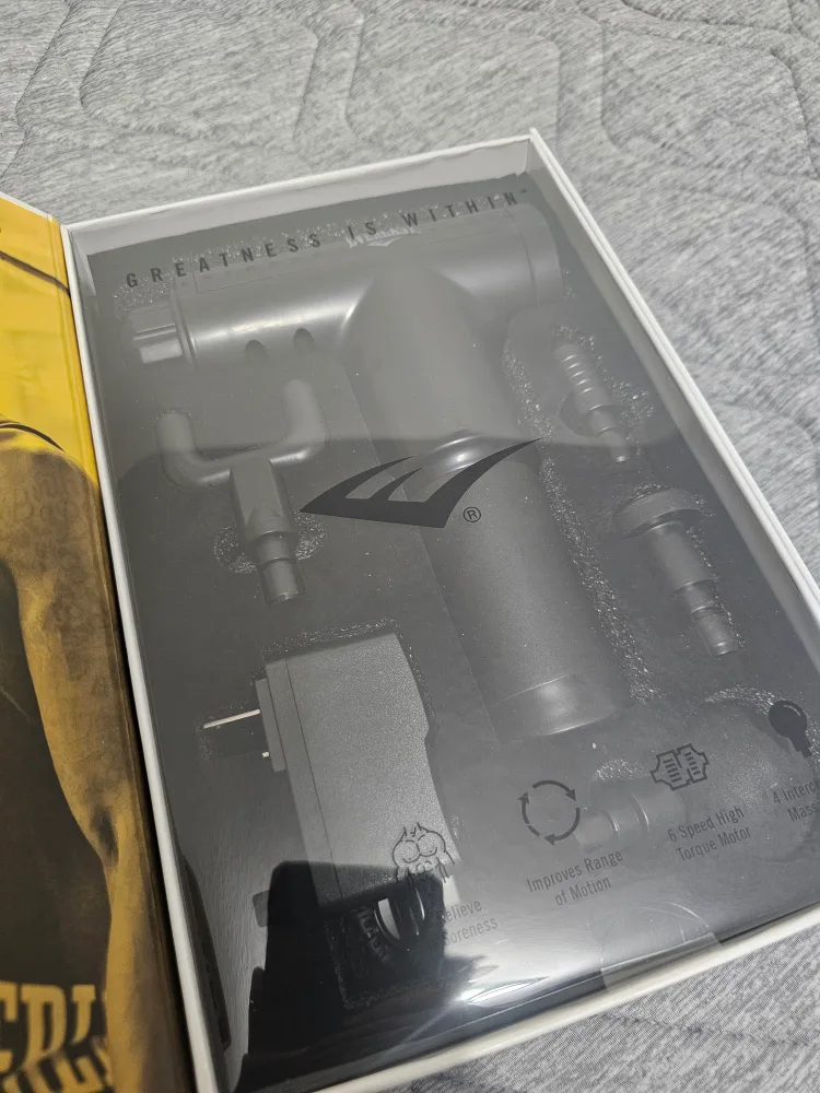 EVERLAST Beast Deep Muscle Massage Gun, Black FAST PICK-UP image indicator(5)