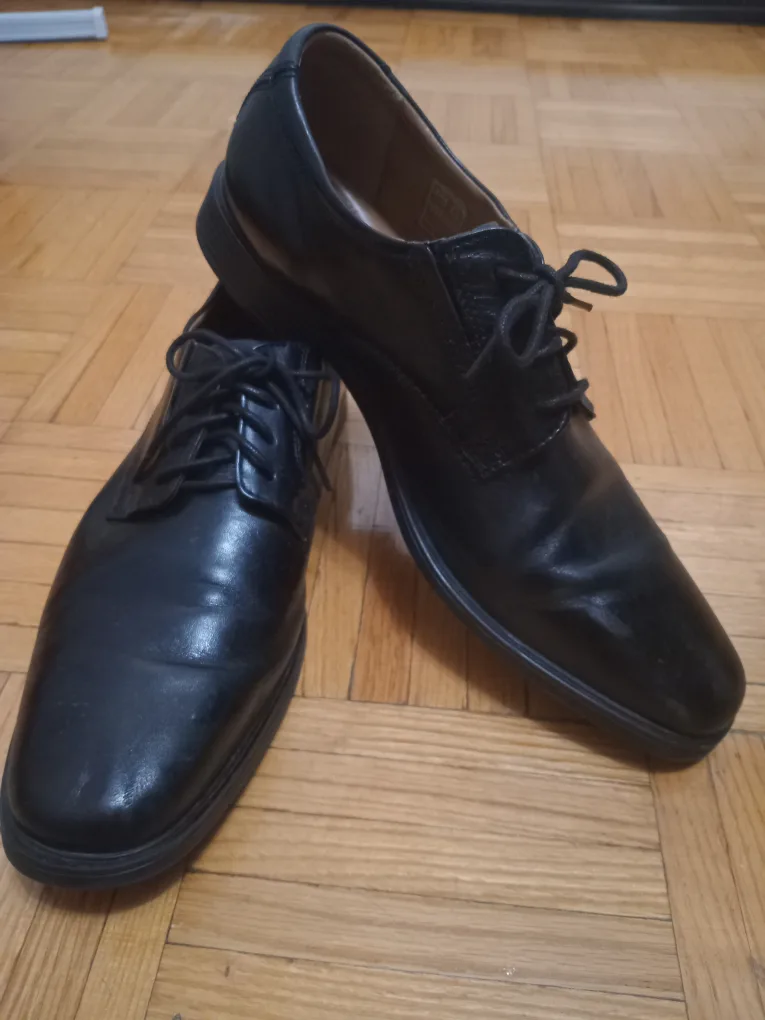 Clarks Black Leather Dress Shoes - Size 10 thumbnail