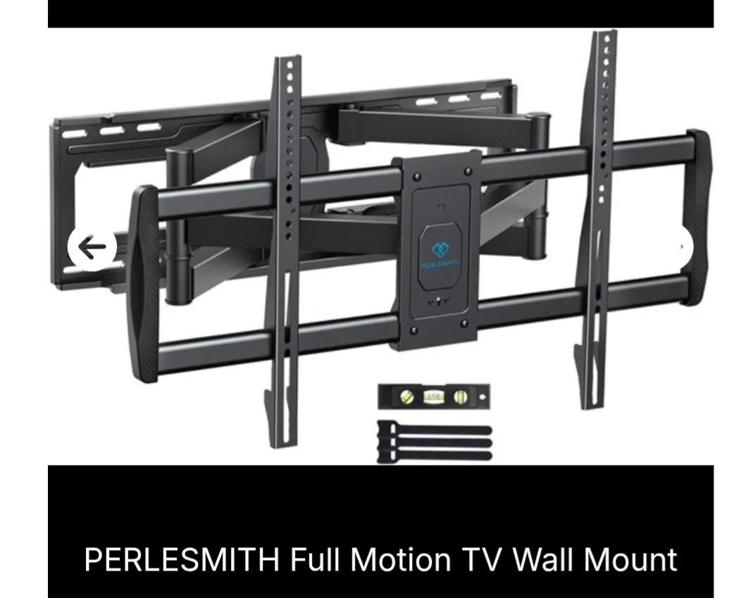 New PERLESMITH Full Motion Wall Mount fits most 50-90 inch TV’s thumbnail