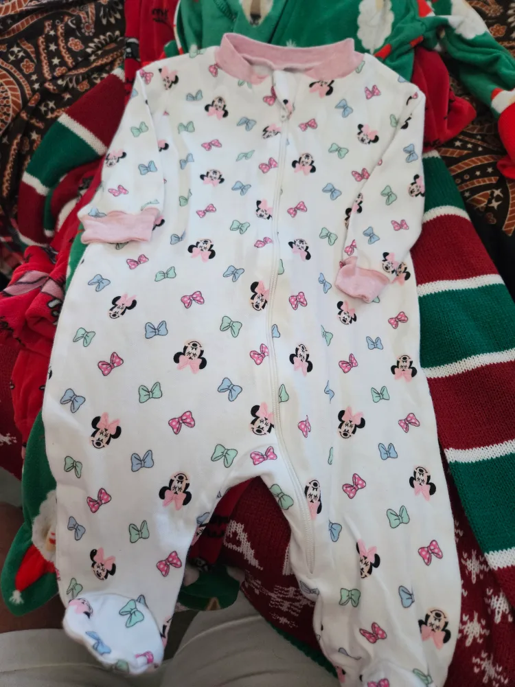 Disney Baby Minnie Mouse Onesie - 0-3 Months thumbnail