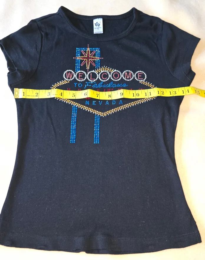 Las Vegas Nevada Black T-Shirt thumbnail