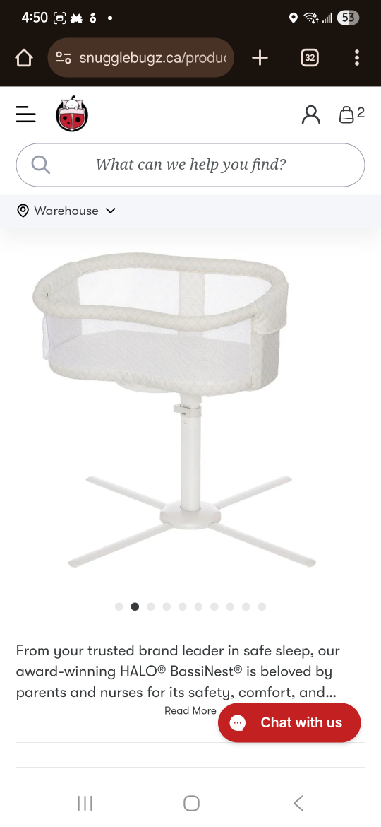 HALO Bassinest Swivel Sleeper - Essentia - Nautical Net - photo 4