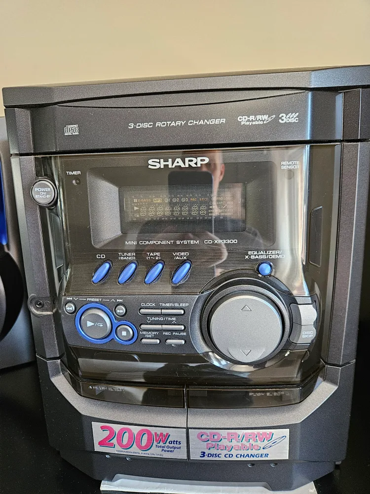 Sharp CD-XP3300 Mini Component System image indicator(2)