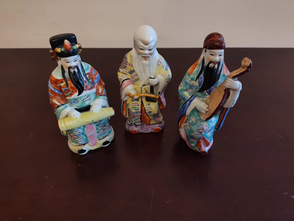 Three Ceramic Figurines thumbnail