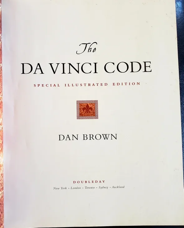 The Da Vinci Code Special Illustrated Edition by Dan Brown thumbnail