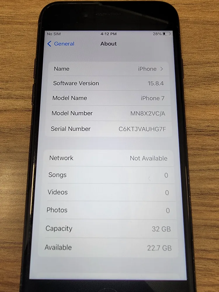 iPhone 7 - 32GB - Black image indicator(2)