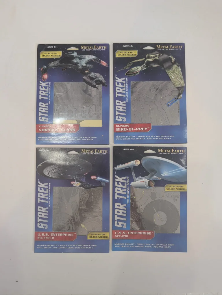 Star Trek Metal Earth 3D Model Kits thumbnail