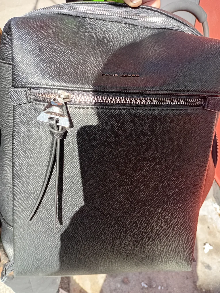 backpack david jones paris leather thumbnail
