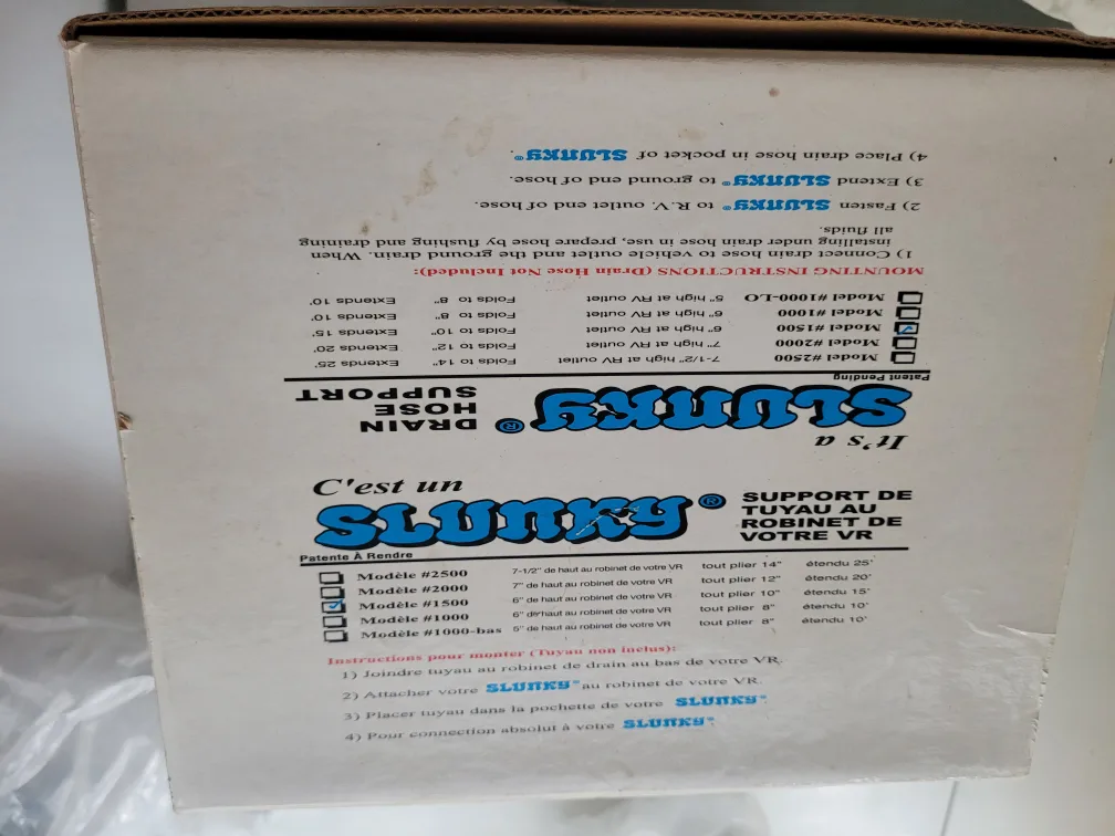 RV accessories "Slunky" Drain Hose Support - Model 1500 image indicator(4)