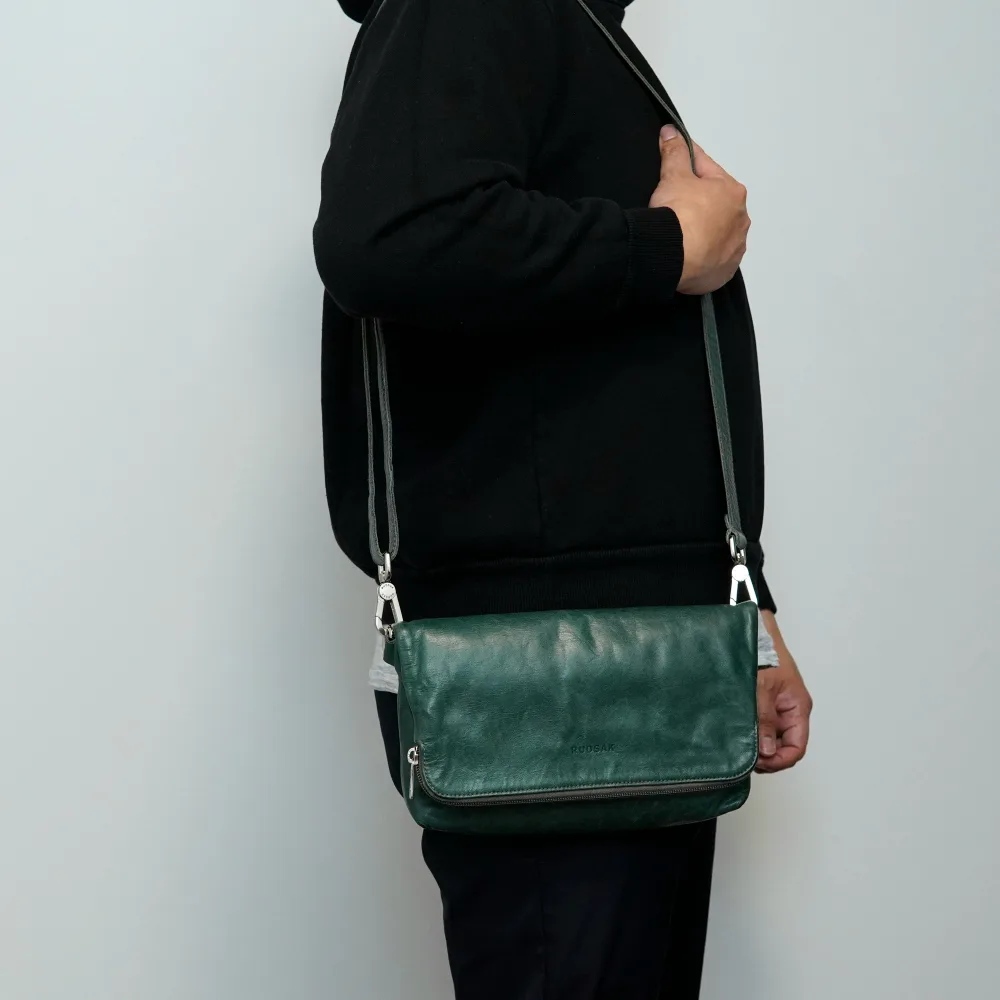 Rudsak Green Leather Crossbody Bag image indicator(9)