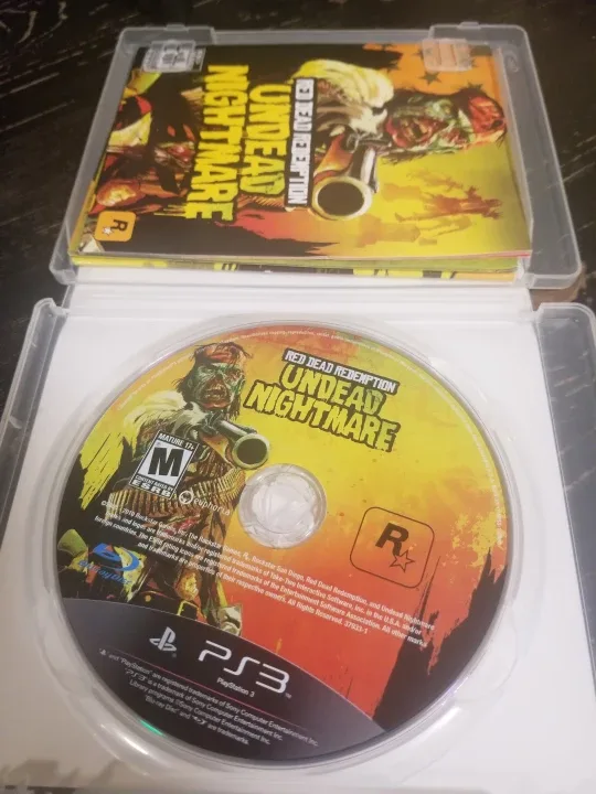 PlayStation 3 Red Dead Redemption Undead Nightmare CIB Ps3 image indicator(2)