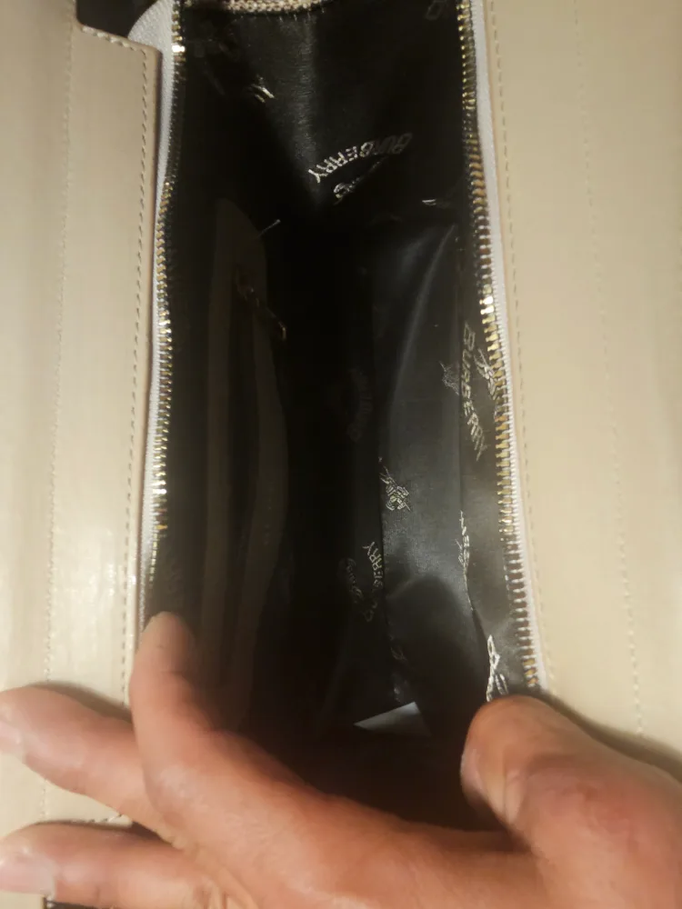 Burberry Beige Canvas Tote Bag image indicator(4)