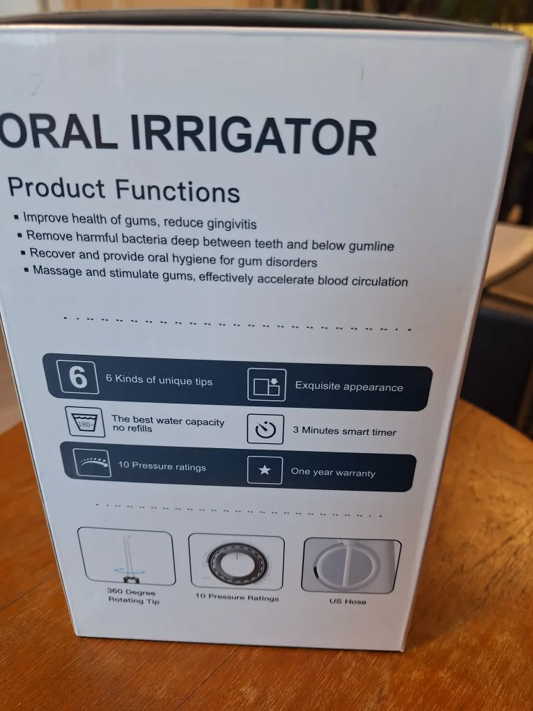 ABOX Water Flosser with Accessories - new in original packaging image indicator(2)