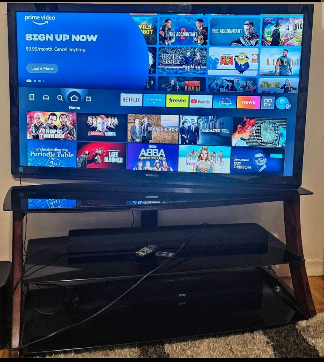 Toshiba 55 inch LED TV with Stand