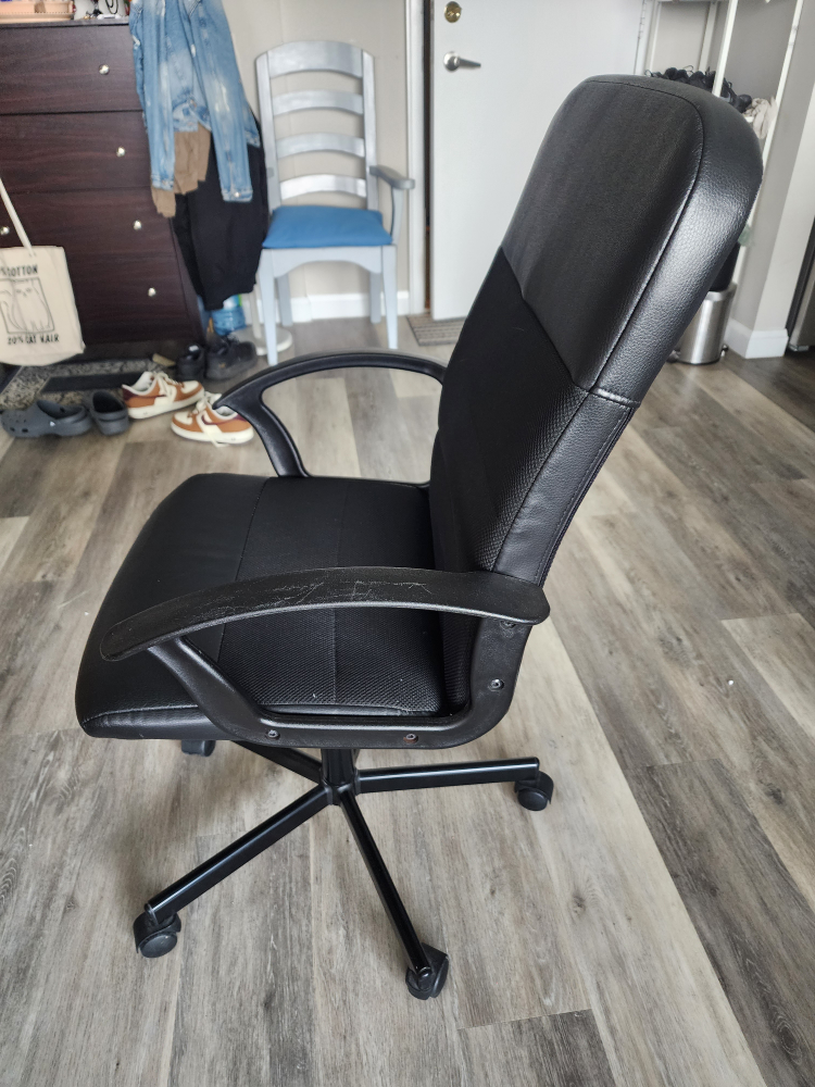 Ikea Renberget - Black Office Chair - photo 4