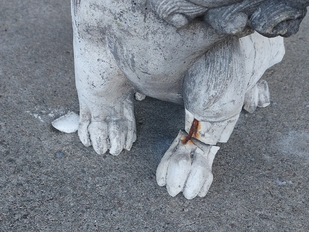 Stone Foo Dog Statue #free cycle 🥕 image indicator(2)