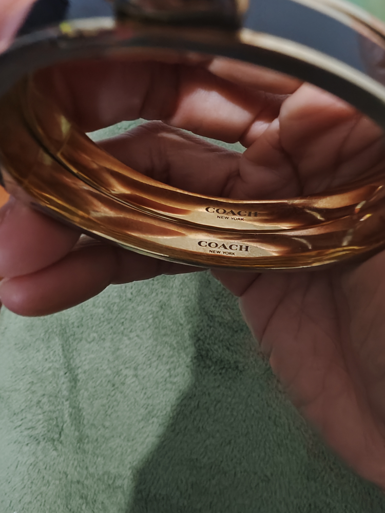 Coach New York Bangle Bracelets - Set of 2 - photo 4