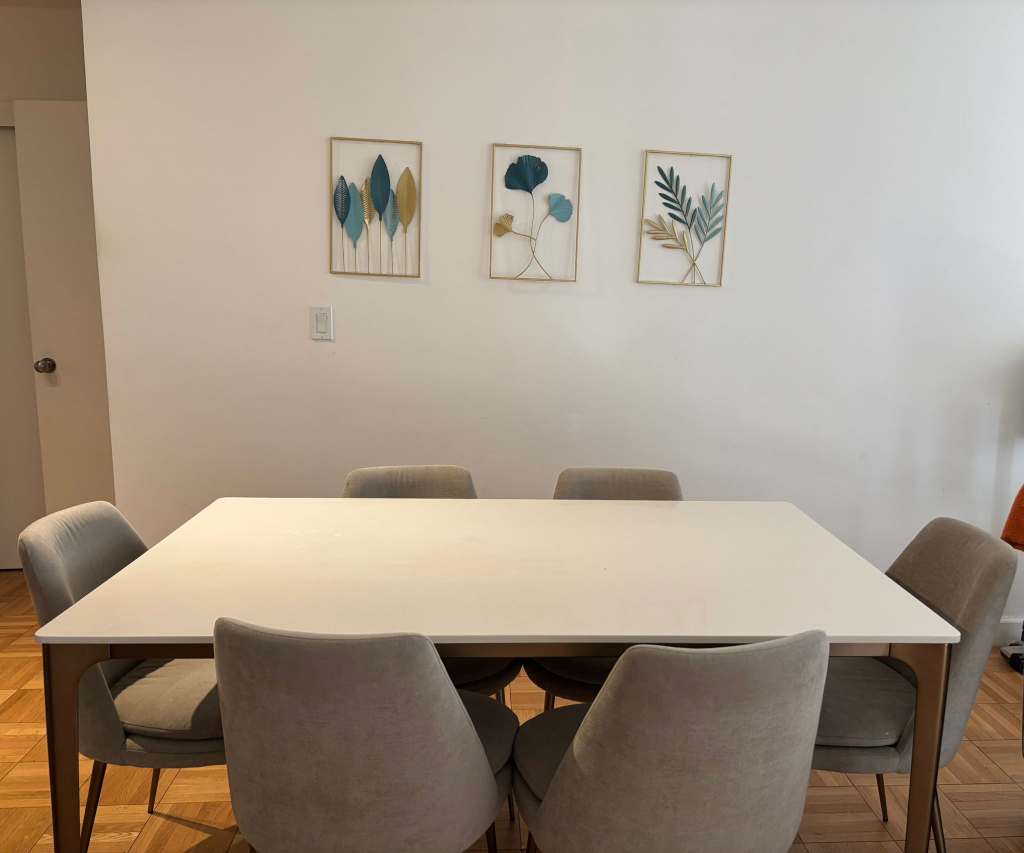 West Elm Dining Table (60.4" x 29.8") Onyx Top - photo 2