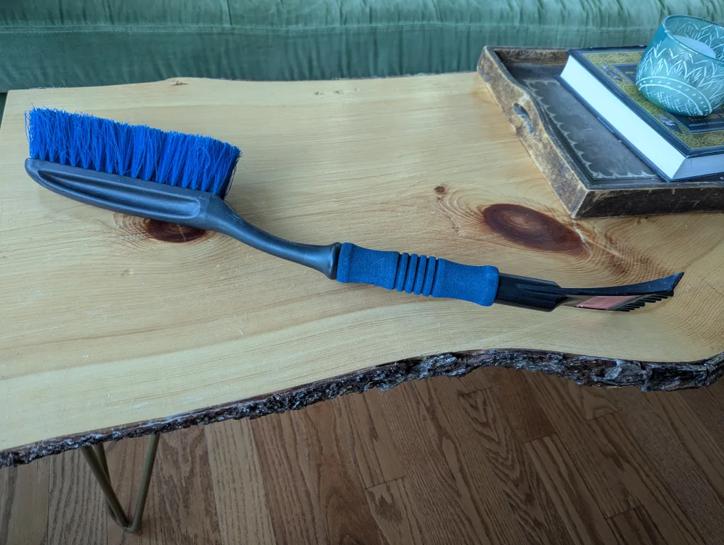 Blue Car Snow Brush & Ice Scraper thumbnail
