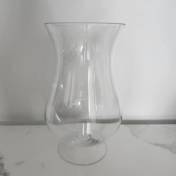 Glass Hurricane Vase thumbnail